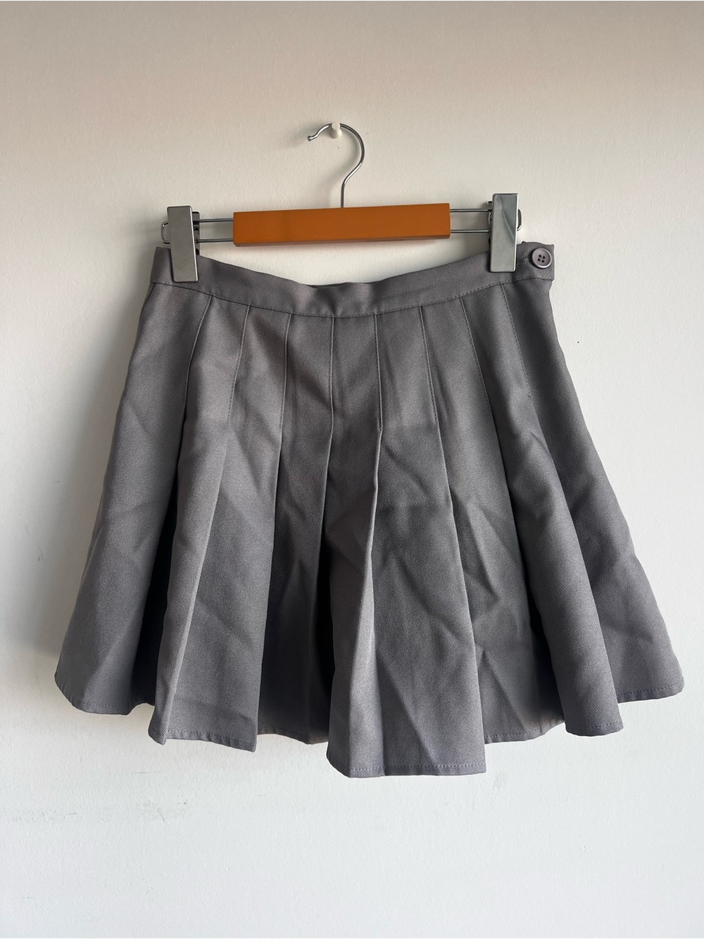 Pleated Mini Skirt with hidden shorts
